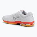 Scarpa da pallamano Mizuno Wave Phantom 3 bianco/fuoco corallo 2/citrus 3
