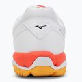 Scarpa da pallamano Mizuno Wave Phantom 3 bianco/fuoco corallo 2/citrus 6