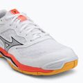 Scarpa da pallamano Mizuno Wave Phantom 3 bianco/fuoco corallo 2/citrus 7