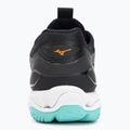 Scarpe da pallamano Mizuno Wave Stealth 6 nero/tangelo/verde ghiaccio 6