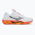 Scarpa da pallamano Mizuno Wave Stealth 6 bianco/fuoco corallo 2/citrus 2