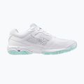 Scarpe da pallamano da donna Mizuno Wave Phantom 3 bianco/blu tinta unita 2