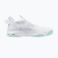 Scarpe da pallamano da donna Mizuno Wave Mirage 5 bianco/blu tinta unita 2