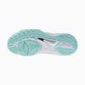 Scarpe da pallamano da donna Mizuno Wave Mirage 5 bianco/blu tinta unita 4