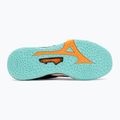 Scarpe da pallamano Mizuno Wave Stealth Neo 2 nero/tangelo/verde ghiaccio 4