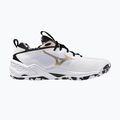 Scarpe da pallamano Mizuno Wave Stealth Neo 2 white/black/gold 9