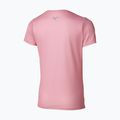 Maglietta da running da donna Mizuno Core Graphic Tee color malva sbiancato 2