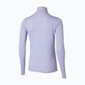 Felpa running donna Mizuno Core Impulse Half Zip Tee blu islandese 2