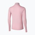 Felpa running donna Mizuno Core Impulse Half Zip Tee malva sbiancata 2
