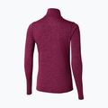 Felpa running donna Mizuno Core Impulse Half Zip Tee viola scuro 2