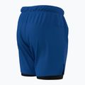 Pantaloncini da corsa Mizuno Core 7.5 2IN1 da uomo, blu principessa 4