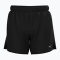 Pantaloncini da corsa Mizuno Core 5.5" 2IN1 da uomo, nero