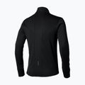 Felpa da running Mizuno Active Warm Half Zip uomo nero 2
