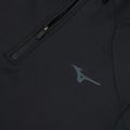 Felpa running donna Mizuno Active Warm Half Zip nero 3