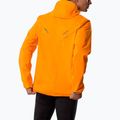 Giacca da running uomo Mizuno Tech Thermal Charge Hooded tangelo 3