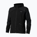 Giacca da corsa da uomo Mizuno Active Alpha Hodded nero