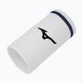 Fascia da polso in spugna Mizuno Wristband Long With Line 6P white/estate blue