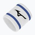 Fascia da polso in spugna Mizuno Wristband Short With Line 6P white/ultramarine
