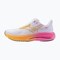 Scarpe da running Mizuno Wave Rider 28 white/tang orange/pink tetra 8