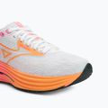 Scarpe da running Mizuno Wave Rider 28 white/tang orange/pink tetra 7