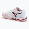 Scarpe da tennis da donna Mizuno Wave Enforce Tour 2 CC white/pinkesque/barbados/cherry 3