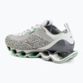 Scarpe Mizuno Wave Prophecy 13.2 harbor mist/black/vibrant green 3
