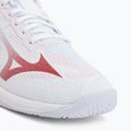 Scarpe da volley donna Mizuno Lightning Select white/rose elegance/lava falls 7
