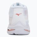 Scarpe da pallavolo donna Mizuno Wave Lightning Pro Mid white/rose elegance/lava falls 6