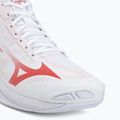 Scarpe da pallavolo donna Mizuno Wave Lightning Pro Mid white/rose elegance/lava falls 7