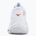 Scarpe da pallavolo donna Mizuno Wave Lightning Elite Mid white/rose elegance/lava falls 6