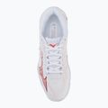 Scarpe da pallavolo donna Mizuno Wave Lightning Elite white/rose elegance/lava falls 5