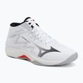 Scarpe da volley Mizuno Lightning Select Mid white/black/fiery red