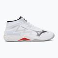 Scarpe da volley Mizuno Lightning Select Mid white/black/fiery red 2