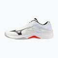 Scarpe da volley Mizuno Lightning Select white/black/fiery red