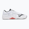 Scarpe da volley Mizuno Lightning Select white/black/fiery red 2