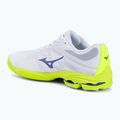 Scarpe da volley Mizuno Wave Lightning Pro white/lighting yellow/dazzling blue 3