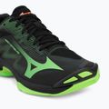 Scarpe da pallavolo Mizuno Wave Lightning Pro black/gloving apple/mandarin orange 7