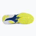 Scarpe da pallavolo Mizuno Wave Lightning Elite Mid white/lighting yellow/dazzling blue 4