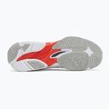 Scarpe da pallavolo Mizuno Wave Lightning Elite Mid white/black/fiery red 4