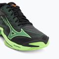 Scarpe da pallavolo Mizuno Wave Lightning Elite black/glowing apple/mandarin orange 7