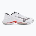Scarpe da pallavolo Mizuno Wave Lightning Elite white/black/fiery red 2