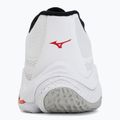 Scarpe da pallavolo Mizuno Wave Lightning Elite white/black/fiery red 6