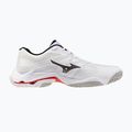 Scarpe da pallavolo Mizuno Wave Lightning Elite white/black/fiery red 2