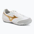 Scarpe da calcio Mizuno Morelia Sala Pro TF white/football gold/galaxy silver