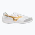 Scarpe da calcetto Mizuno Morelia Sala Pro IN white/football gold/galaxy silver 2