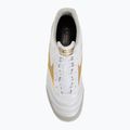 Scarpe da calcio Mizuno Morelia Sala Elite IN white/football gold/galaxy silver 5