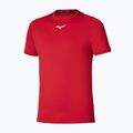 Maglietta da tennis da uomo Mizuno 62GAA001 Tee fiery red