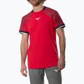 Maglietta da uomo Mizuno Stargazer Shadow Tee fiery red