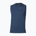 Maglia running uomo Mizuno Impulse Core Sleeveless estate blue