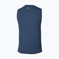Maglia running uomo Mizuno Impulse Core Sleeveless estate blue 2